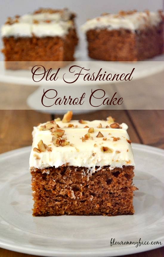 Old Fashioned Carrot Cake recipe 