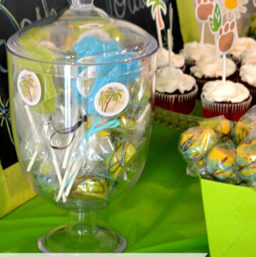 Lion King Lollipop Baby Shower Favors - Flour On My Face