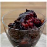 Crock Pot Triple Chocolate Cherry Cake by flouronmyface.com