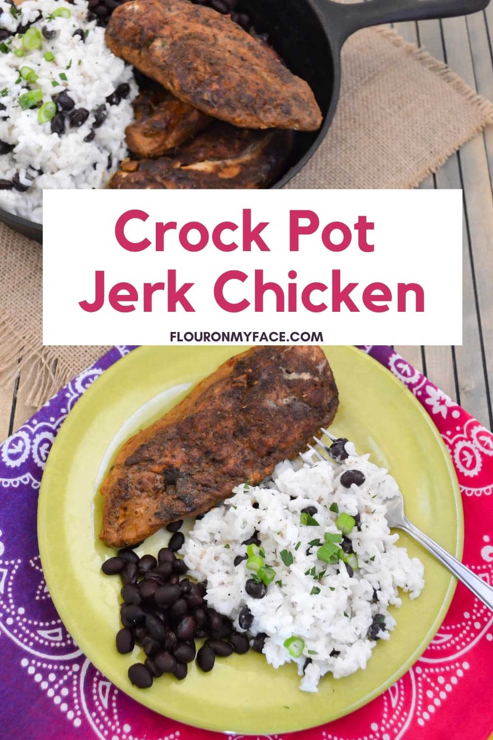 Crock Pot Jamaican Jerk Chicken Flour On My Face
