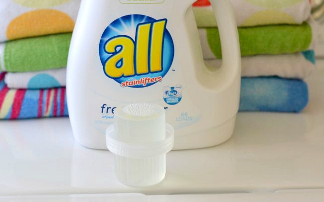 Frangrance and dye free all free clear laundry detergent