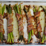 Roasted Asparagus Bundles via flouronmyface.com