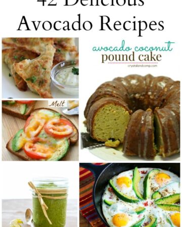 42 Avocado Recipes that will make your mouth water via flouronmyface.com