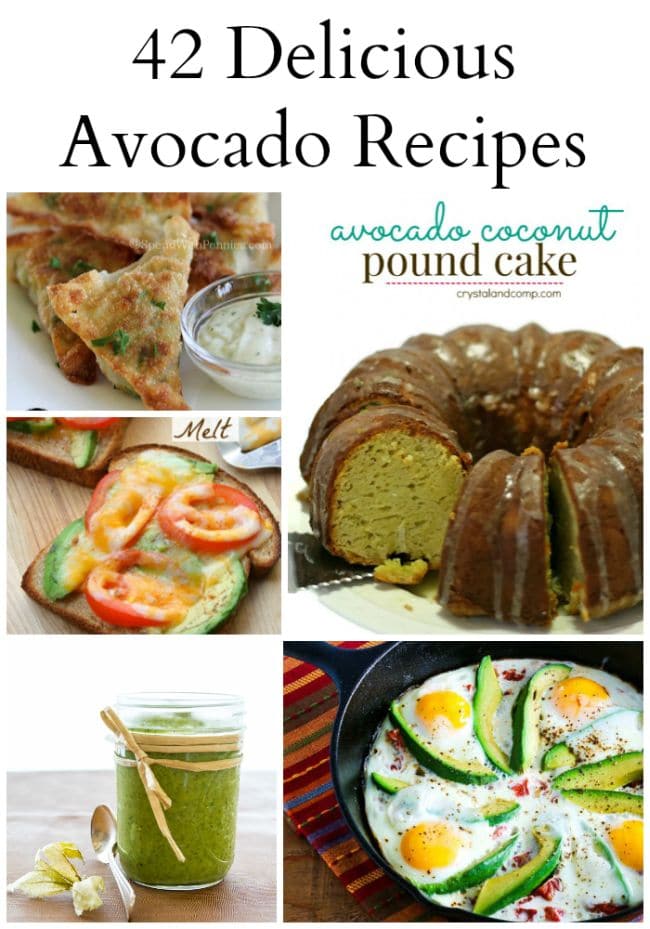 42 Avocado Recipes that will make your mouth water via flouronmyface.com