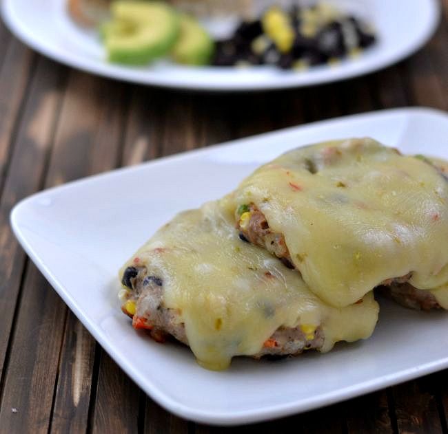 Grilled Turkey BUrgers via flouronmyface.com