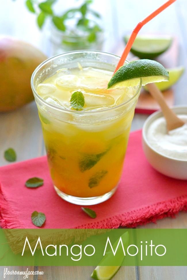 Mango Mojito via flouronmyface.com