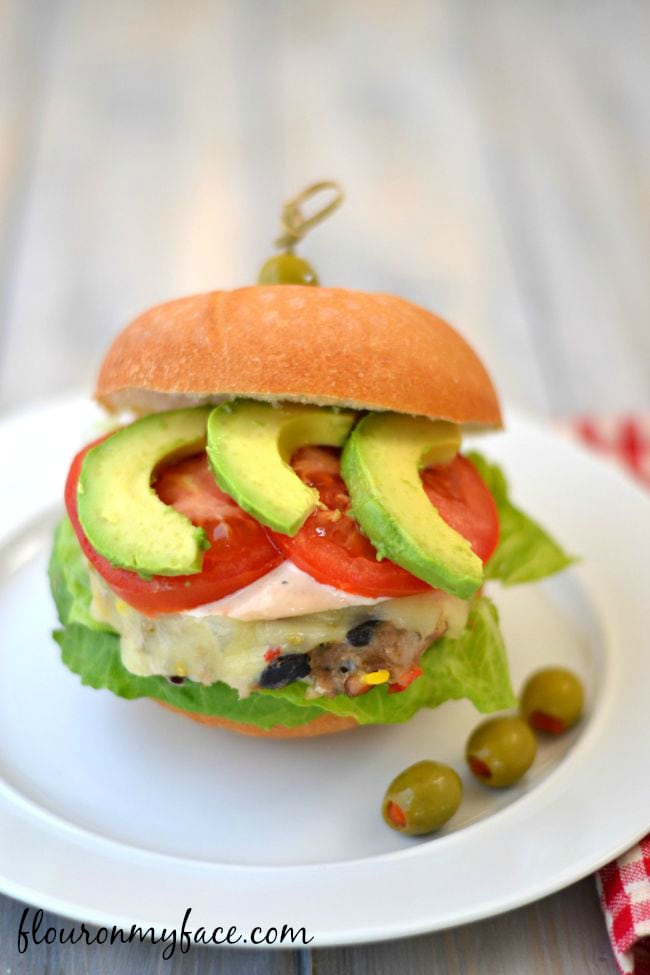 south of the border turkey burger #700reasonsforsummer