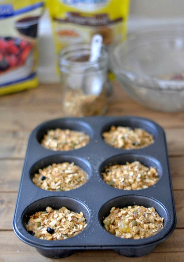 Oatmeal Granola Breakfast Muffins Flour On My Face