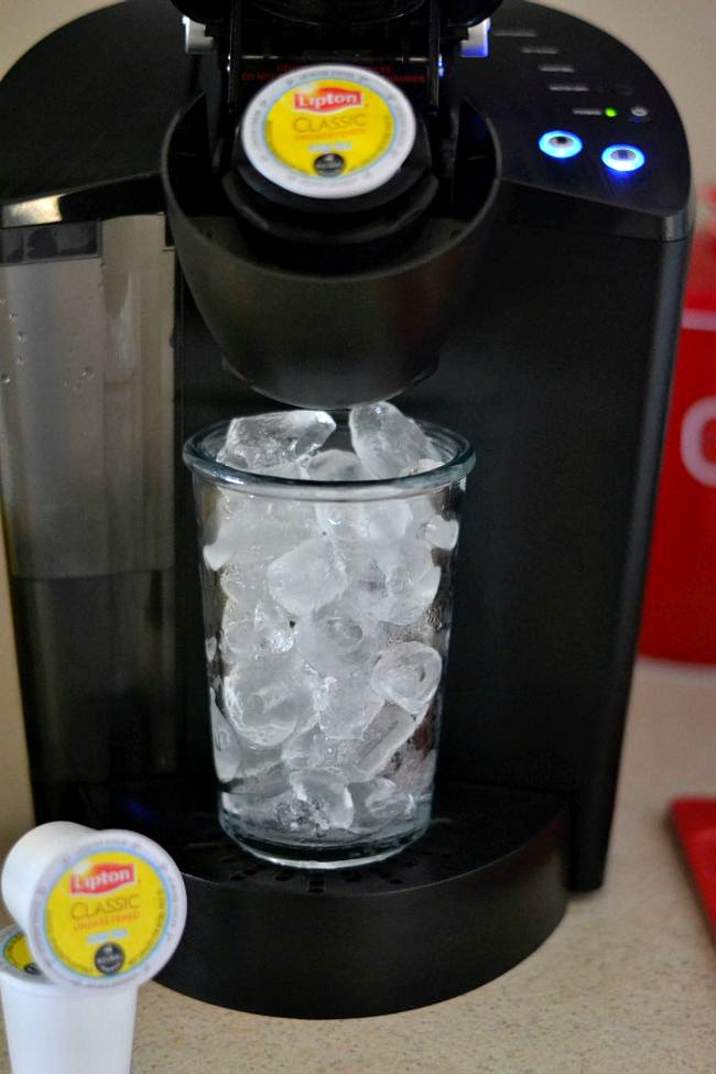 How to make iced tea in a Keurig with Lipton Tea K-Cups
