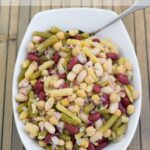 5 Bean Salad recipe is a perfect summer side dish recipe. This Bean Salad recipe is a light and healthy side dish