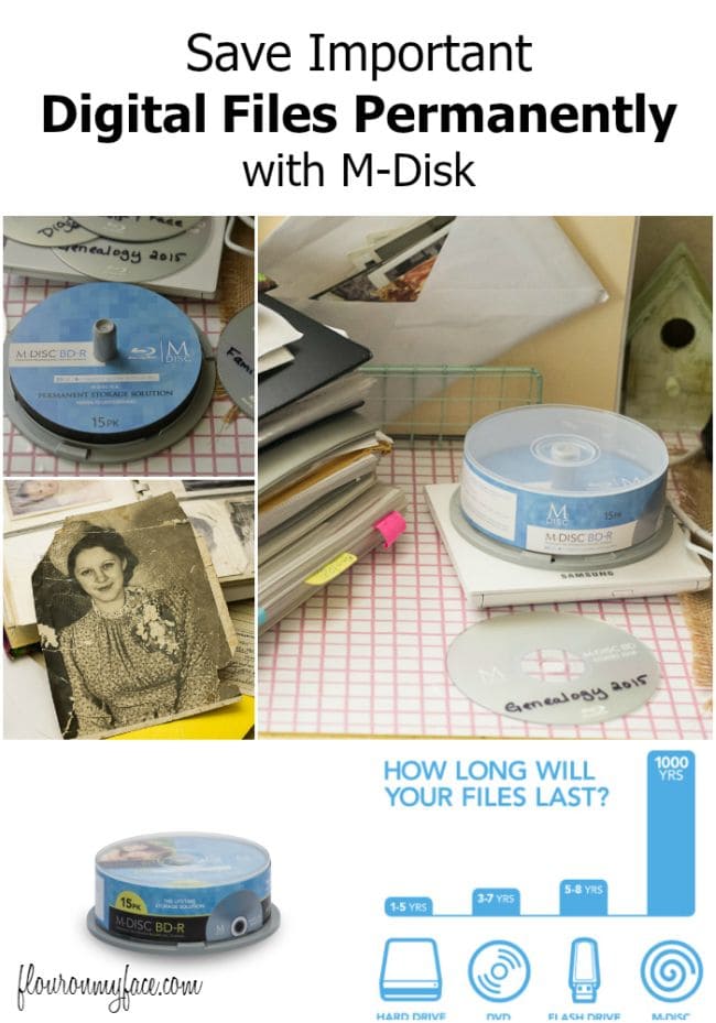 Save Important Files Permanently with M-Disk via flouronmyface.com