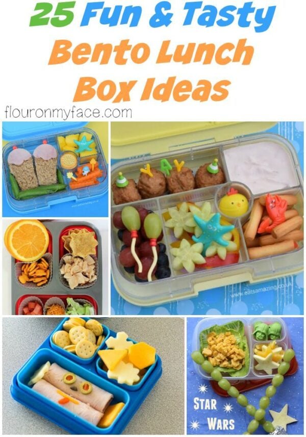 25 Bento Box Lunch Ideas - Flour On My Face