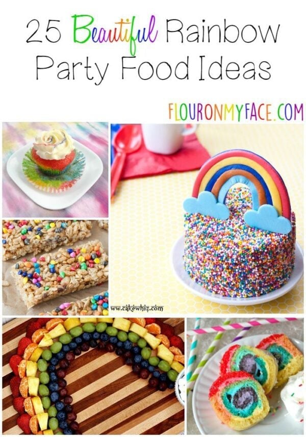 25 Rainbow Party Food Ideas - Flour On My Face