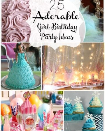25 Girl Birthday Parties Ideas via flouronmyface.com