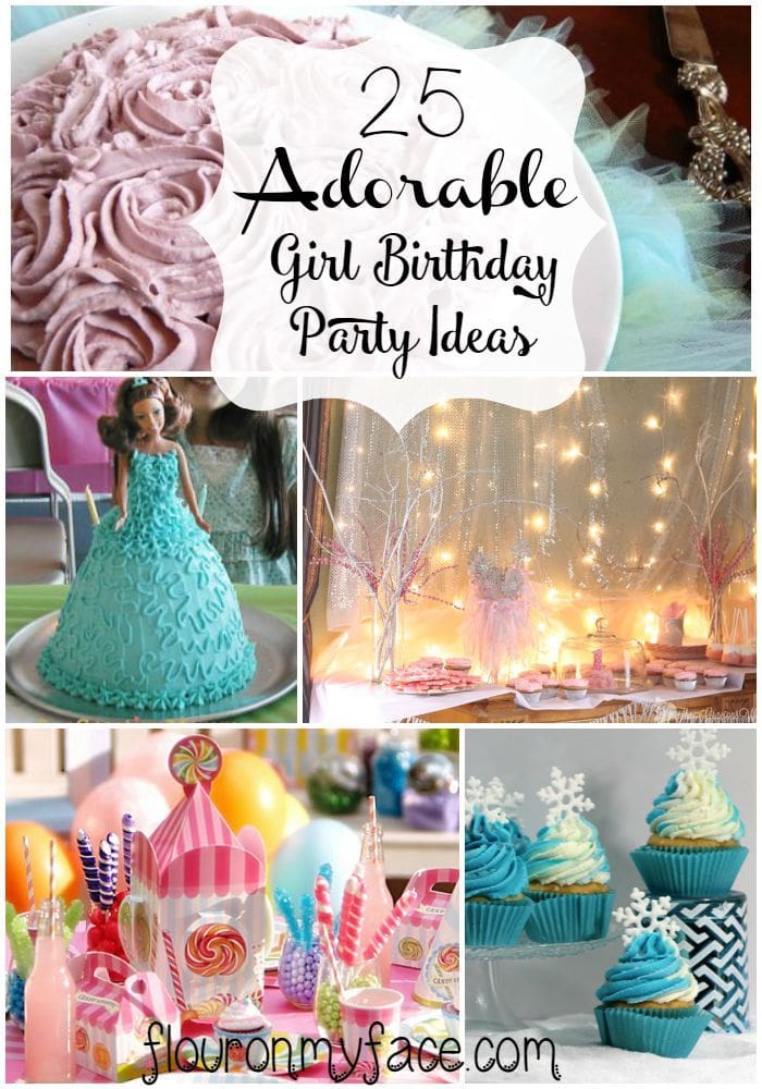 Girls birthday store party ideas