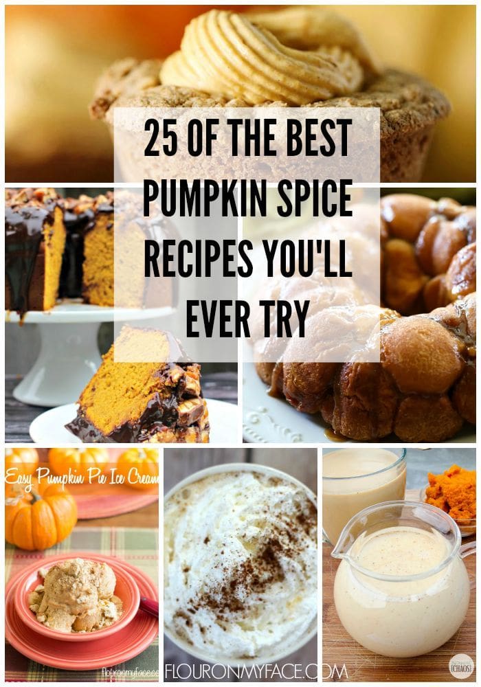 25 Best Pumpkin Spice Recipes - Flour On My Face