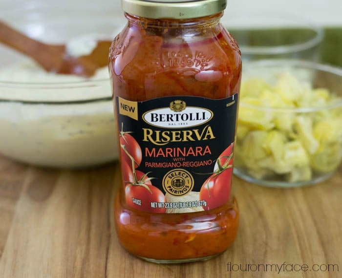 Bertolli Riserva Premium Pasta Sauce via flouronmyface.com