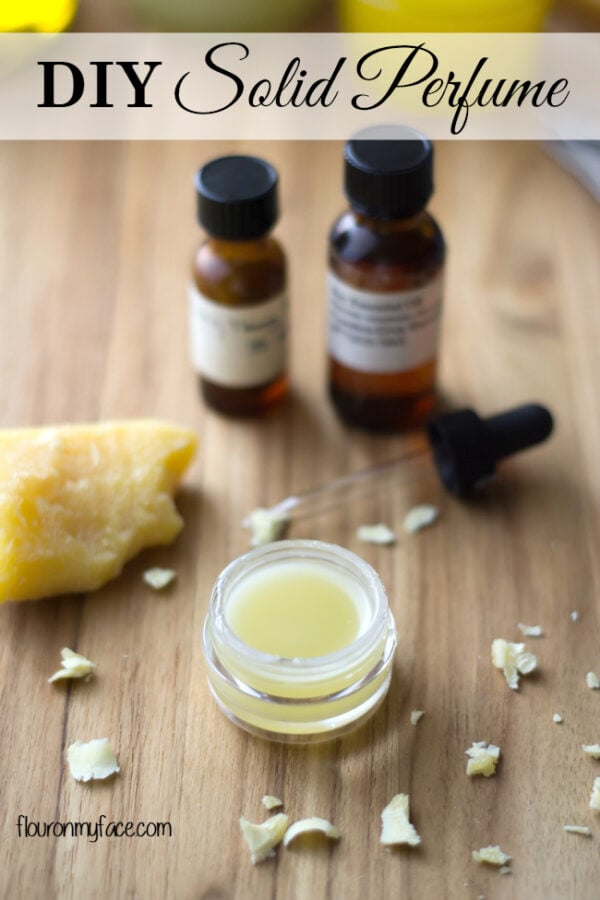 Diy Solid Perfume Flour On My Face