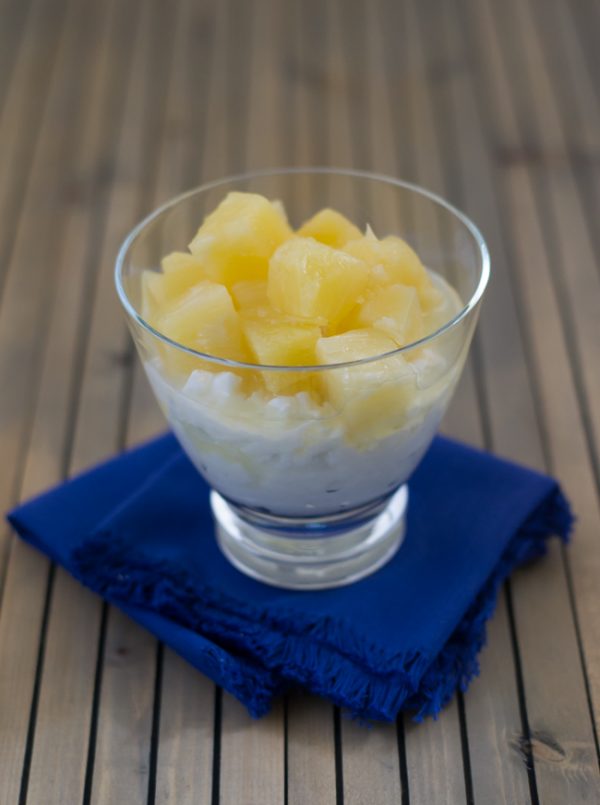 Pineapple Cottage Cheese Parfait recipe Flour On My Face
