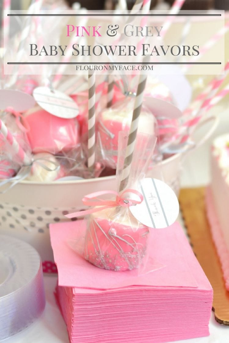 marshmallow decorations for baby shower