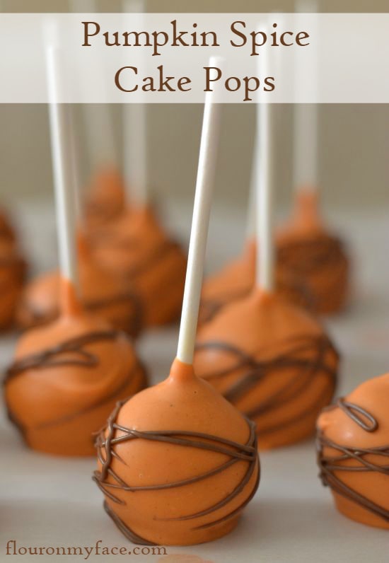 Fall Dessert-Pumpkin Spice Cake Pops