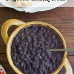 Refried Black Beans Recipe via flouronmyface.com