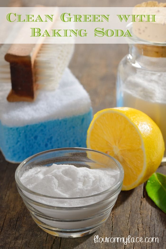 Tips for Cleaning with Baking Soda via flouronmyface.com