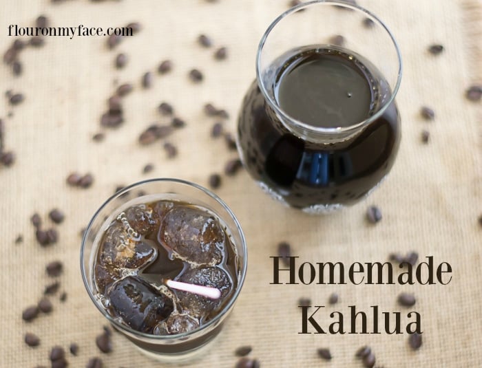 DIY Homemade Kahlua recipe via flouronmyface.com