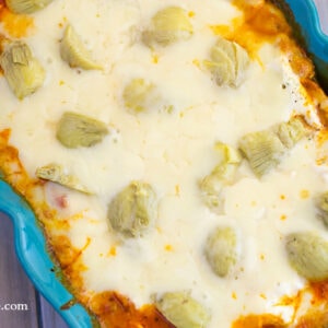 Chicken Artichoke Lasagna recipe made with Bertolli® Riserva Asiago