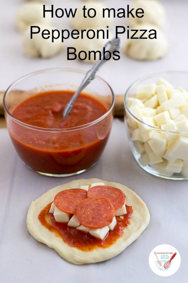 Pepperoni Pizza Bombs - Flour On My Face