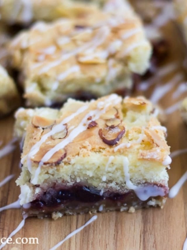 Cherry Cake Bars