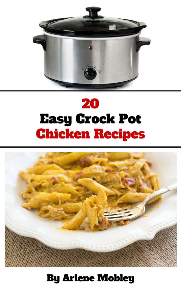 20 Easy Crock Pot Chicken Crock Pot Recipes eBook via flouronmyface.com
