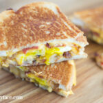 Breakfast Sandwich Ideas for National Grilled Cheese Day via flouronmyface.com