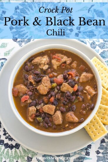 Crock Pot Black Bean Chili Recipe Flour On My Face 7143