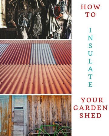 4 important tips on How to Insulate Your Garden Shed via flouronmyface.com