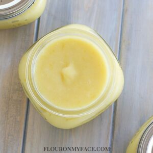 Easy Homemade Lemon Curd recipe via flouronmyface.com