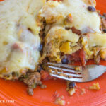 Crock Pot Taco Pie via flouronmyface.com