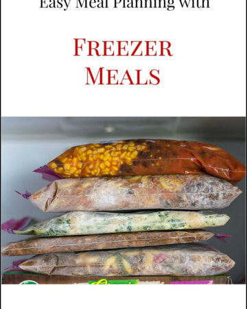 Easy Meal Planning with Freezer Meals via flouronmyface.com