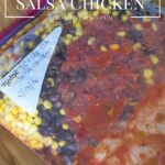 Easy Freezer Meals Crock Pot Salsa Chicken recipe