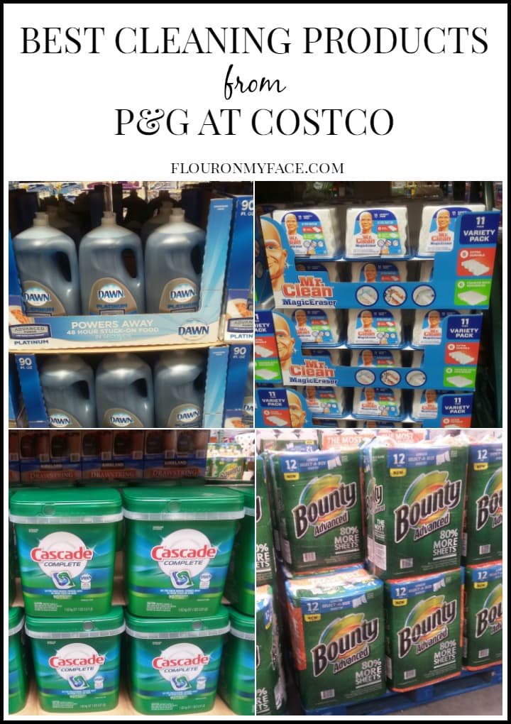 Best Cleaning Products from P&G at Costco via flouronmyface.com