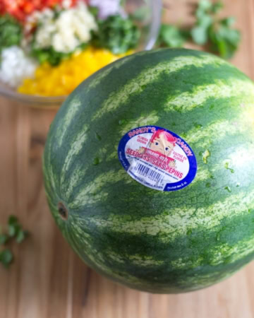 Fresh from Florida watermelon is in season via flouronmyface.com