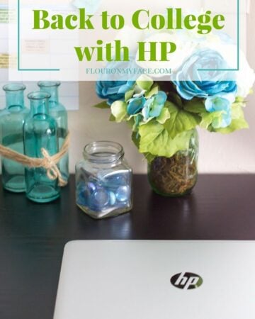 Back to College with HP Laptops via flouronmyface.com