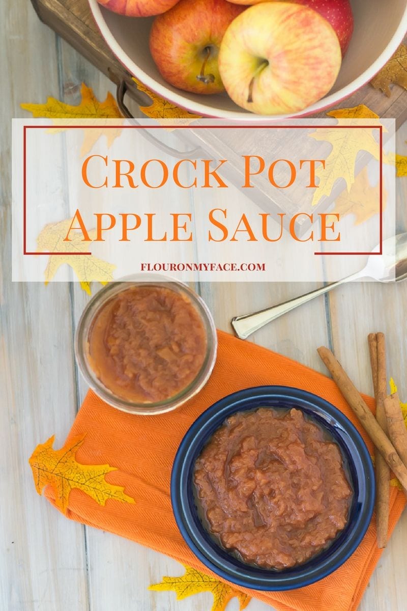 Crock Pot Apple Sauce