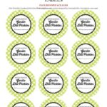 FREE Refrigerator Garlic Dill Pickles Canning Label via flouronmyface.com