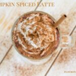 Serve each cup of Pumpkin Spice Latte with whipped cream, a sprinkle of pumpkin pie spice and a cinnamon stick via flouronmyface.com