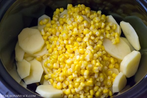 Crock Pot Cheesy Ham Potato Soup - Flour On My Face