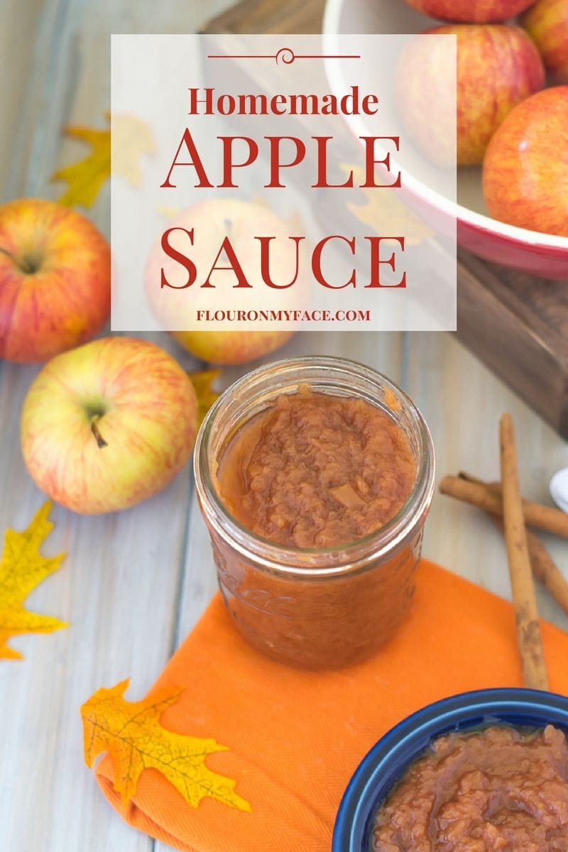 Crock Pot Apple Sauce Flour On My Face