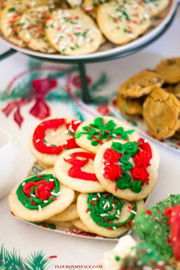 Free Christmas Cookie Exchange Printable Sign - Flour On My Face