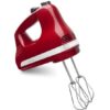 KitchenAid KHM512ER 5-Speed Ultra Power Hand Mixer, Empire Red