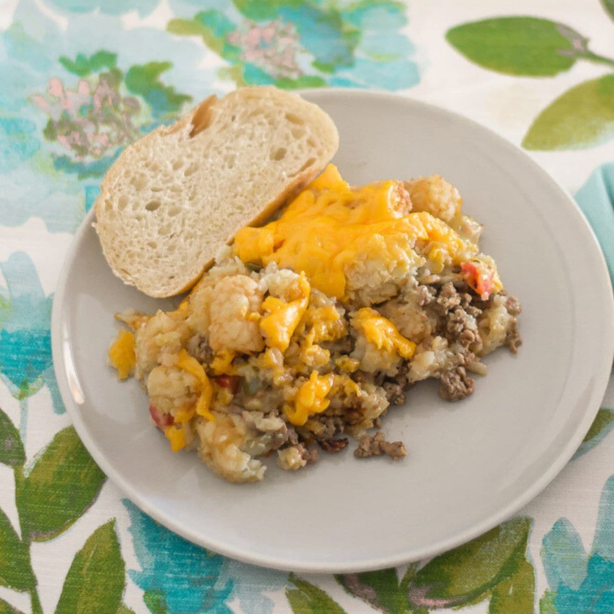 Crock Pot Tater Tot Casserole